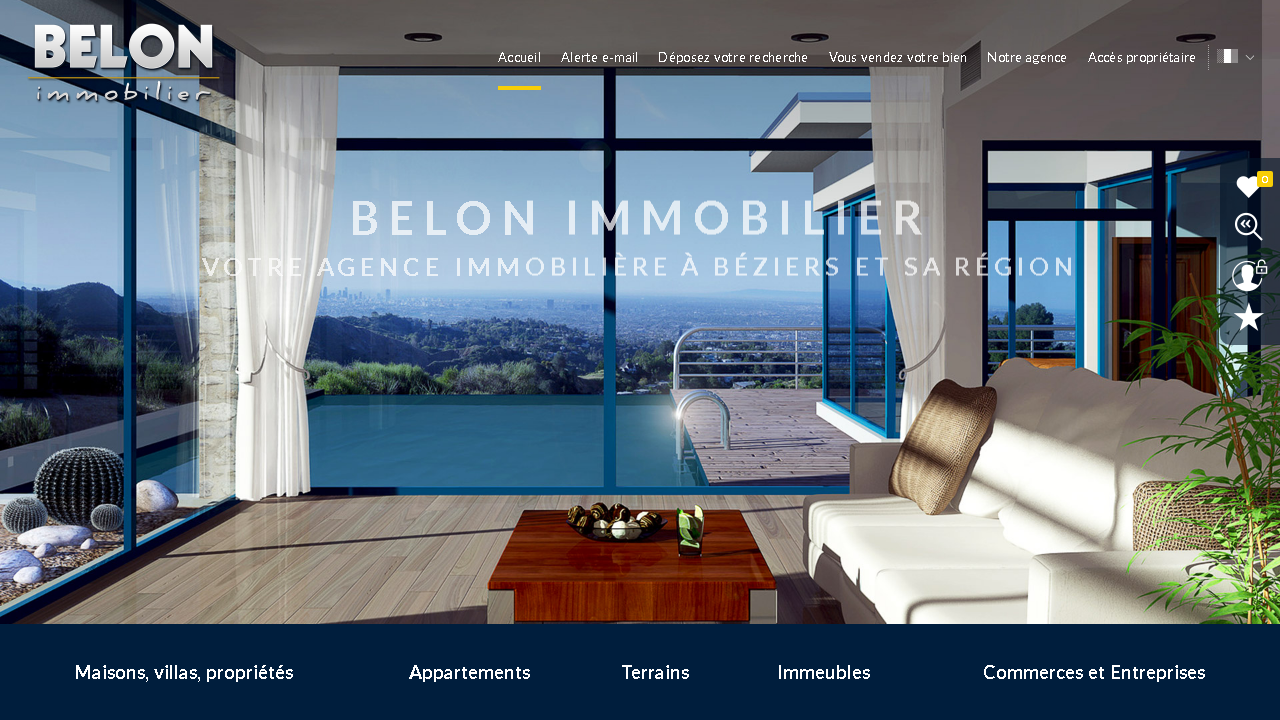 Capture d'écran de http://www.belonimmobilier.com/